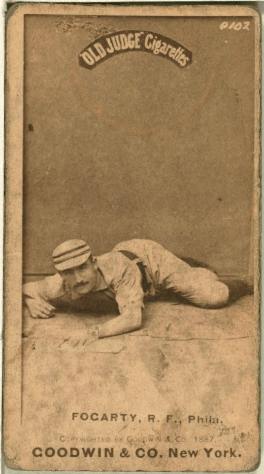 Jim Fogarty, Philadelphia Quakers, baseball card portrait LCCN2007686892