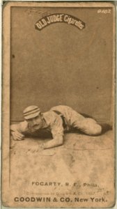 Jim Fogarty, Philadelphia Quakers, baseball card portrait LCCN2007686892