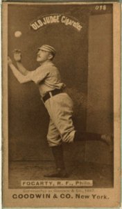 Jim Fogarty, Philadelphia Quakers, baseball card portrait LCCN2007686894