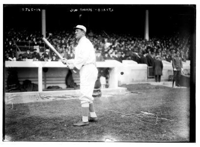 Jim Thorpe, New York NL, at Polo Grounds, NY (baseball) LCCN2014692175