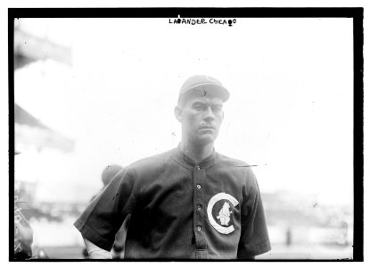 Jimmy Lavender, Chicago NL, at Polo Grounds, NY (baseball) LCCN2014691161