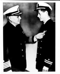 JF Kennedy awarded medal