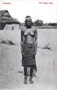 Jeune femme Tégué-Congo photo