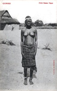 Jeune femme Tégué-Congo
