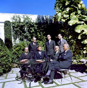 JFK - Meeting with Arturo Frondizi, President of Argentina, in Palm Beach 01