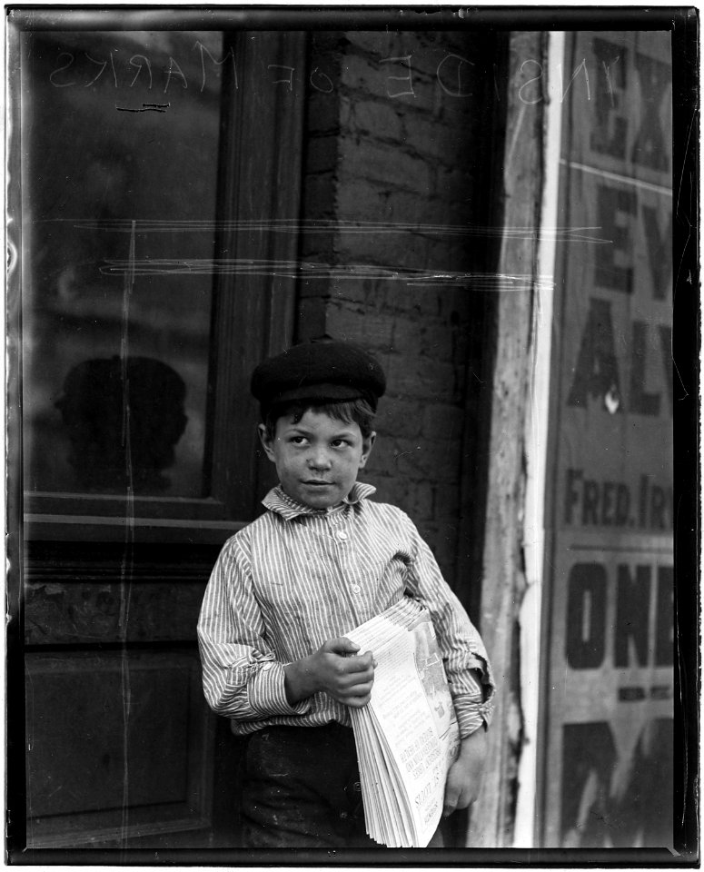 Joe Smith, 8 years old. St. Louis, Mo. - NARA - 523290