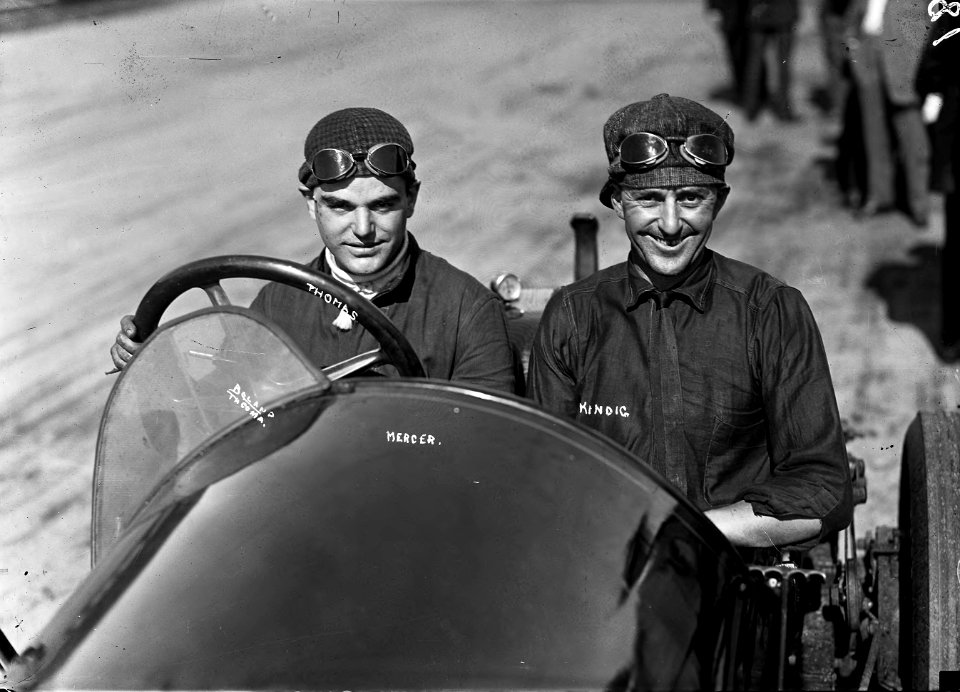 Joe Thomas at the Tacoma Speedway 1914 Borland SPEEDWAY070