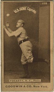 Jim Fogarty, Philadelphia Quakers, baseball card portrait LCCN2007686894