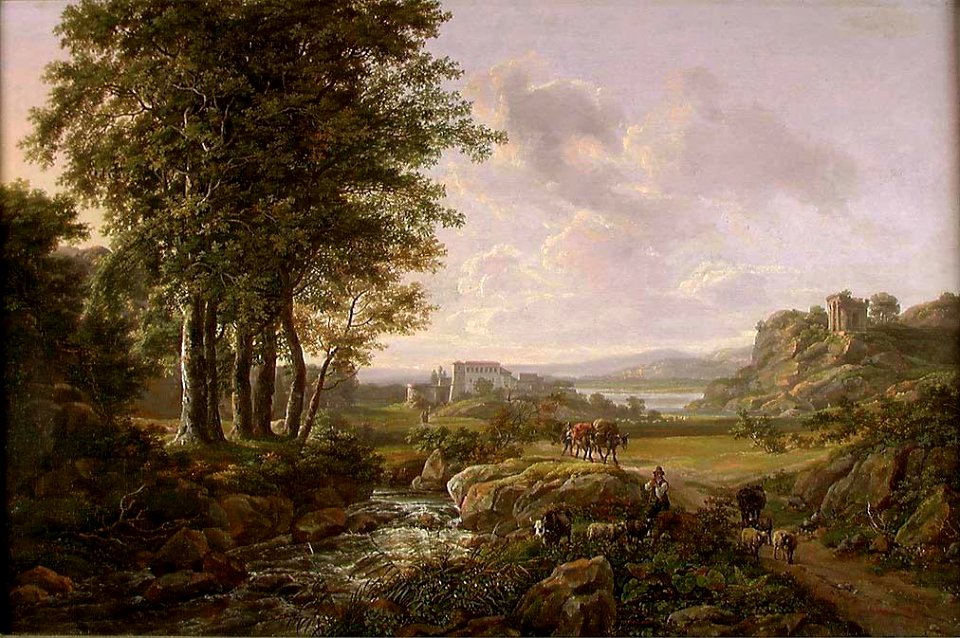 Johan Christian Dahl - Southern Landscape - NG.M.00270 - National Museum of Art, Architecture and Design