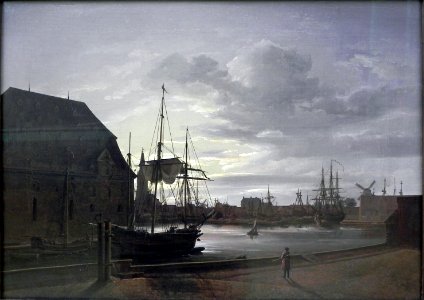 Johan Christian Dahl Frederiksholms Kanal (1)