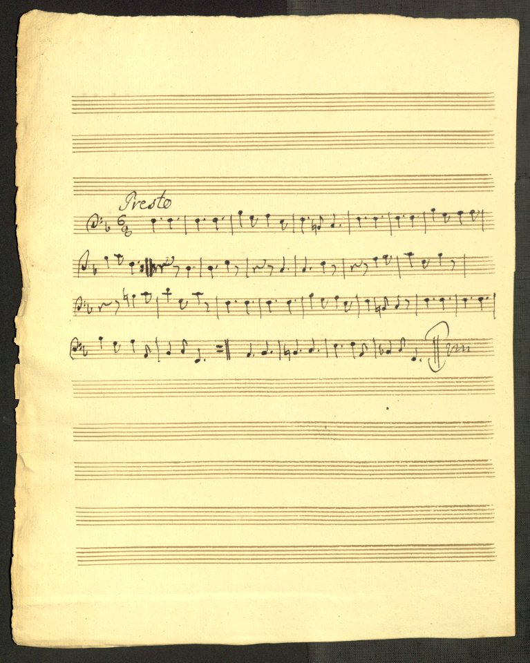 Johan Helmich Roman 14d Sinfonia F dur BeRI 10 - SMV - 0039