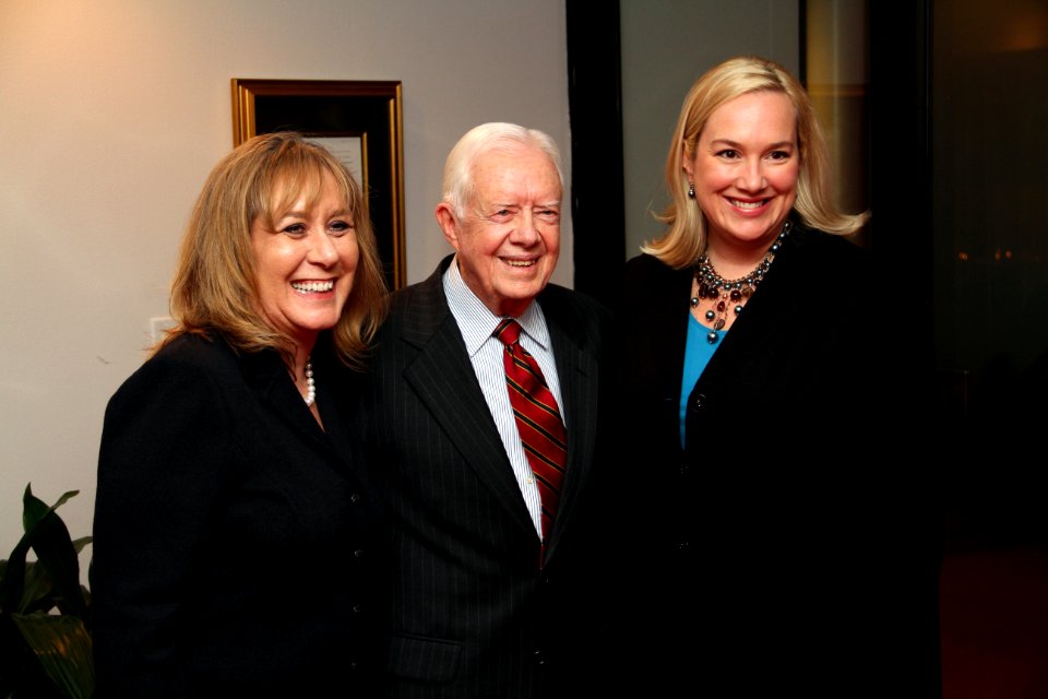 Jimmy Carter at the LBJ Library
