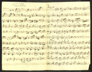 Johan Helmich Roman 14d Sinfonia F dur BeRI 10 - SMV - 0017