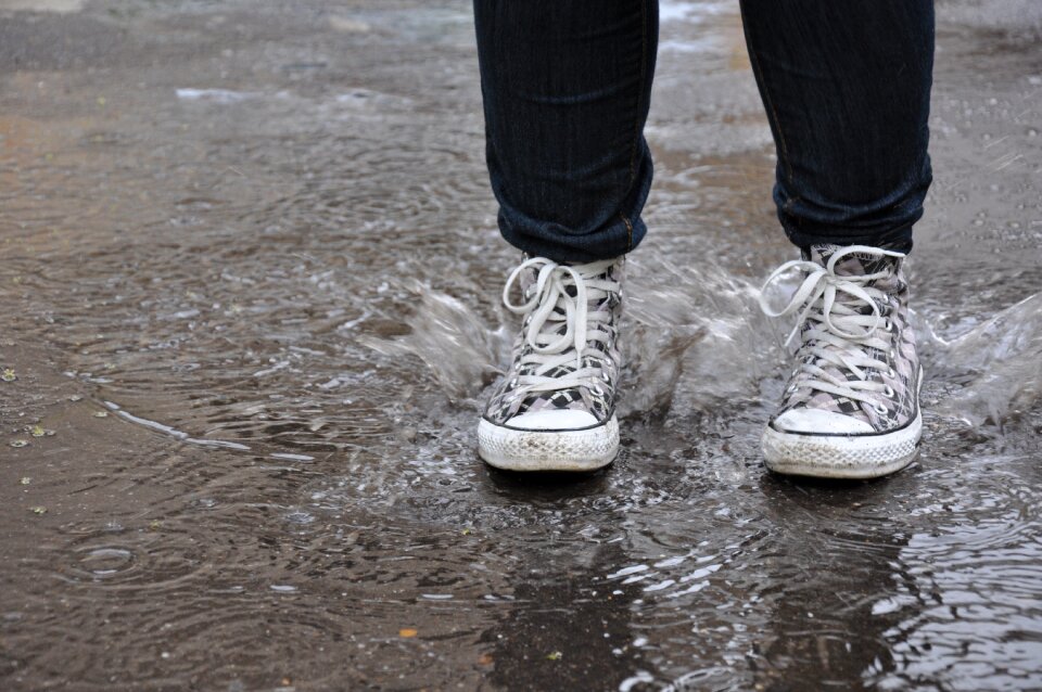 Feet shoe outdoors