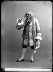Johan Strömberg in Folkans dollarprinsessa at Folkteatern 1909 - SMV - NS139