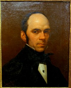 Joaquim da Silva Amorim by Jose Alberto Nunes, 1853, oil on canvas - Museu Nacional de Soares dos Reis - Porto, Portugal - DSC00699 photo