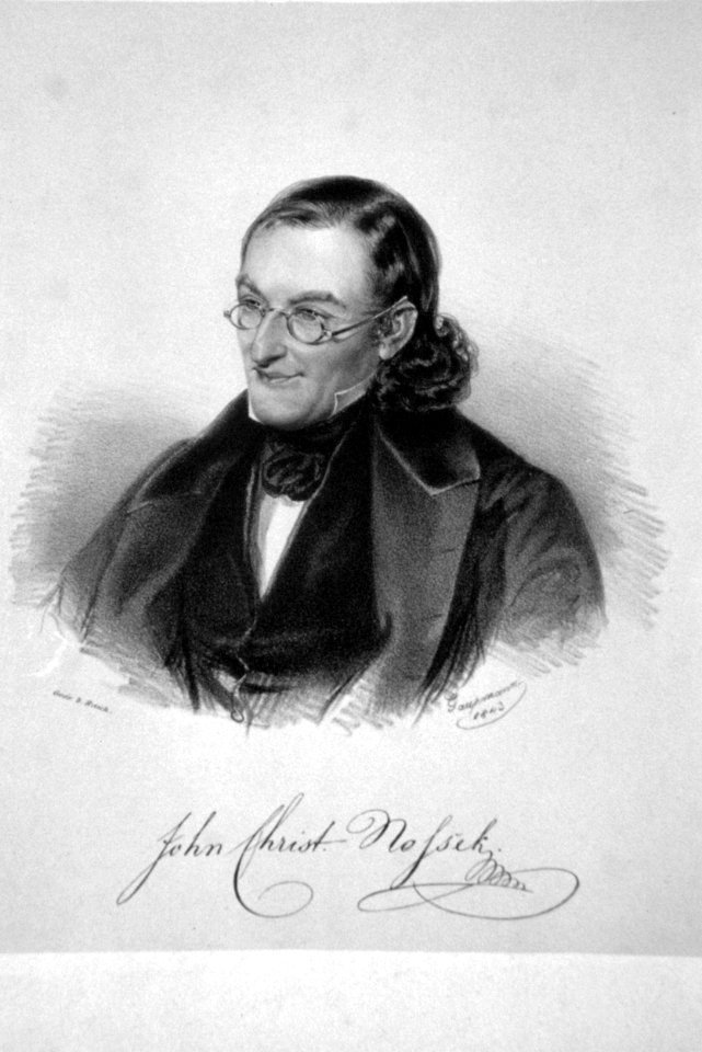 Johann Christian Nossek Litho