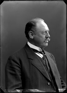 Johan Strömberg, actor, portrait 1909 - SMV - NS140