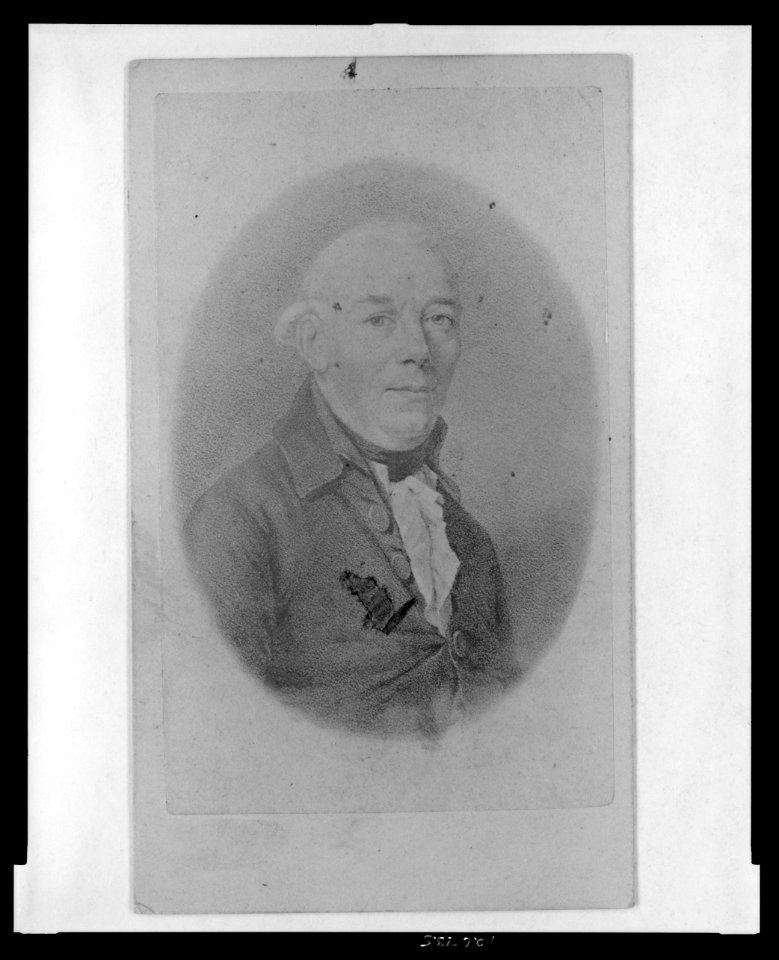 Johann Kaspar Schiller, father of Friedrich Schiller, head-and-shoulders portrait, facing front LCCN2004678566