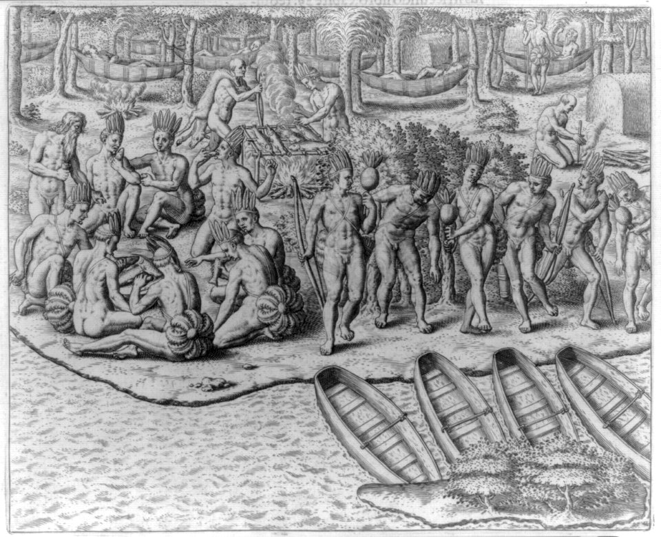 Johannes Staden goes to war with the Indians LCCN2007677252
