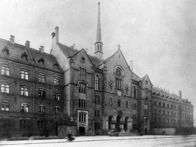 Johannishospital Hospitalstr Leipzig um 1910