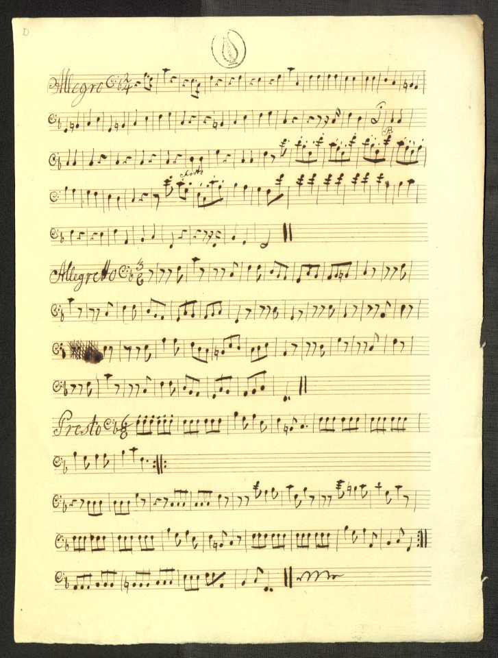 Johan Helmich Roman 14d Sinfonia F dur BeRI 10 - SMV - 0034