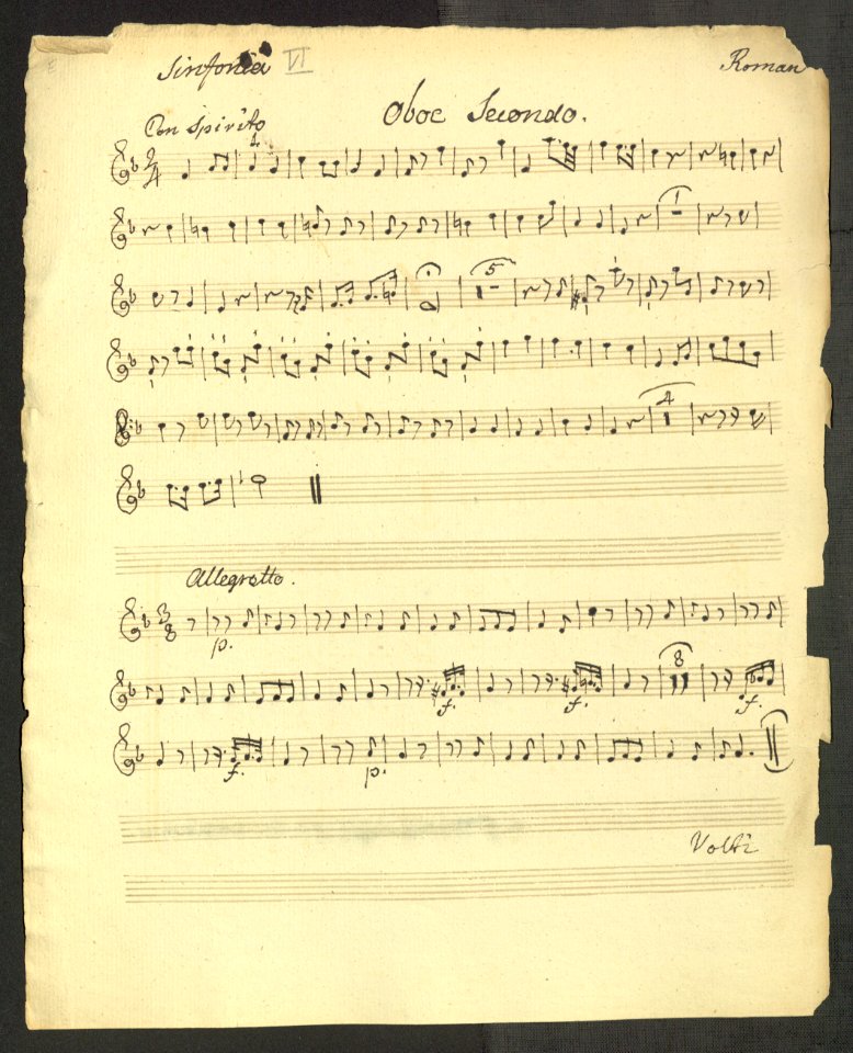 Johan Helmich Roman 14d Sinfonia F dur BeRI 10 - SMV - 0042