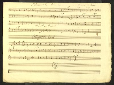 Johan Helmich Roman 14d Sinfonia F dur BeRI 10 - SMV - 0046
