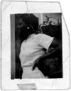John and Ruby Lomax, Portrait of a woman, the Bahamas, ca. 1935