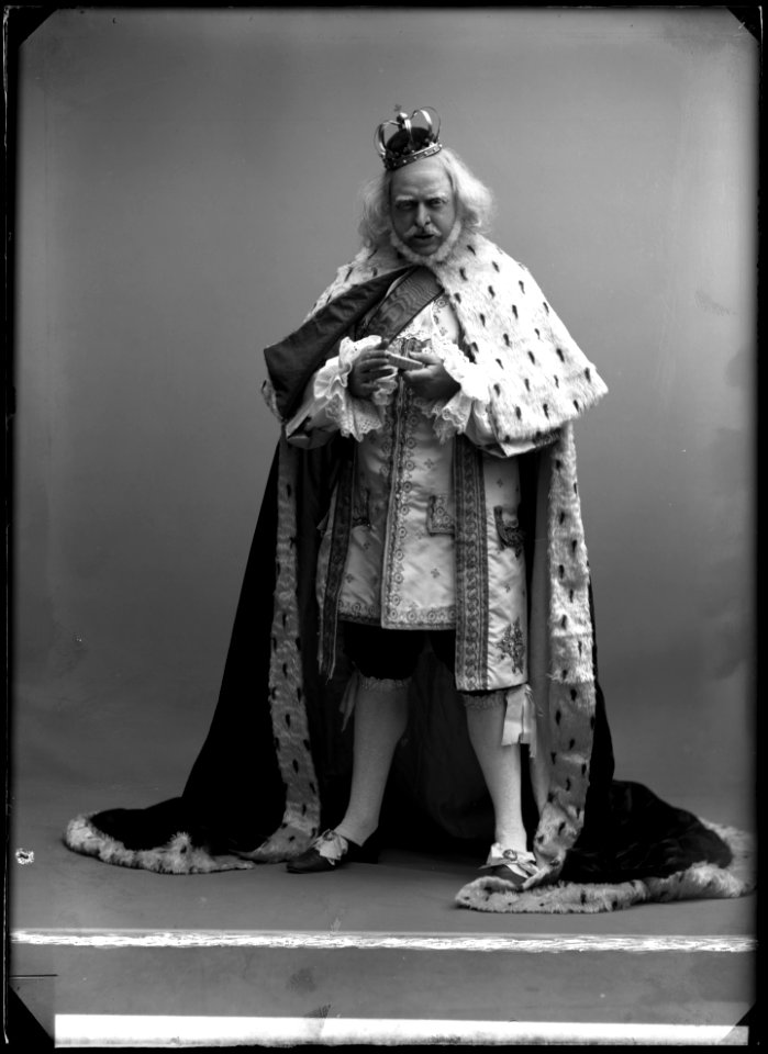 Johan Strömberg in Folkans dollarprinsessa at Folkteatern 1909 - SMV - GS107