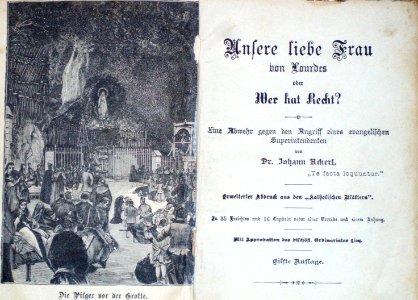 Johann Ackerl - Unsere liebe Frau von Lourdes oder Wer hat Recht