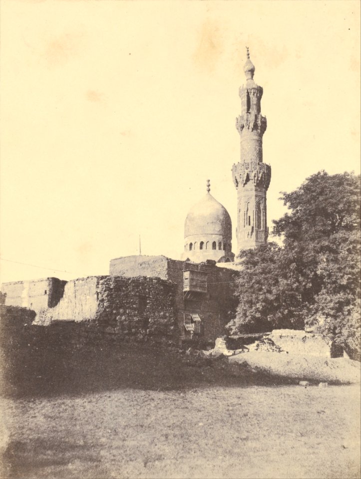 John Beasly Greene (American, born France - (Boulaq. Mosquée fortifiée) - Google Art Project