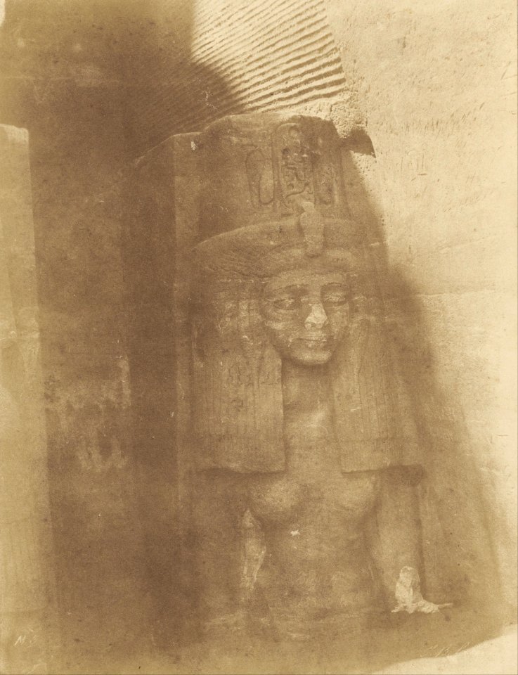 John Beasly Greene (American, born France - (Spéos de Ehre à Istamboul, Statue de Femme) - Google Art Project