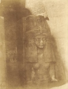 John Beasly Greene (American, born France - (Spéos de Ehre à Istamboul, Statue de Femme) - Google Art Project