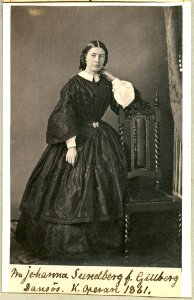 Johanna Sundberg, porträtt - SMV - H8 067