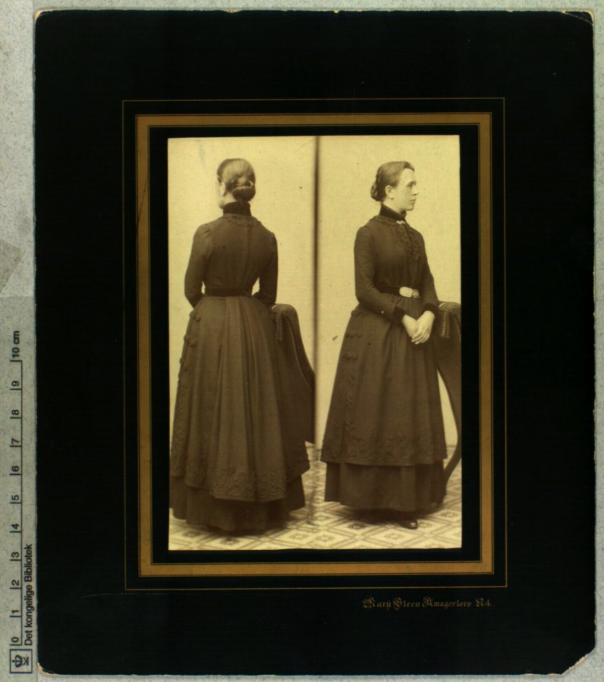 Johanne Bindesbøll by Mary Steen - Det Kongelige Bibliotek - DP036556