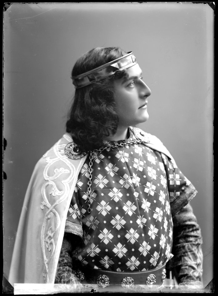 John Brunius in Jätten Finn at Svenska teatern 1908 - SMV - NB114