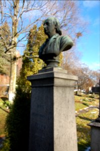 Johan Christian Heuch, gravminne på Vestre Aker kirkegård, Oslo, 2016-01-31, DSC 3566