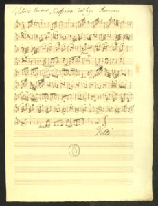 Johan Helmich Roman 14d Sinfonia F dur BeRI 10 - SMV - 0036