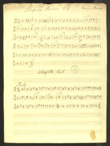 Johan Helmich Roman 14d Sinfonia F dur BeRI 10 - SMV - 0044