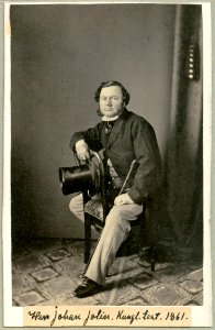 Johan Jolin, porträtt - SMV - H4 183