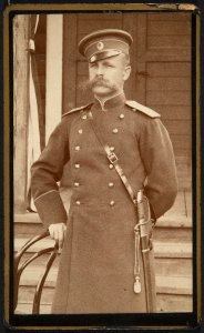Johan Kock (1861-1915) in Paris, photo by Jules David