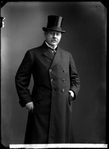 Johan Strömberg, actor, portrait 1909 - SMV - GS108