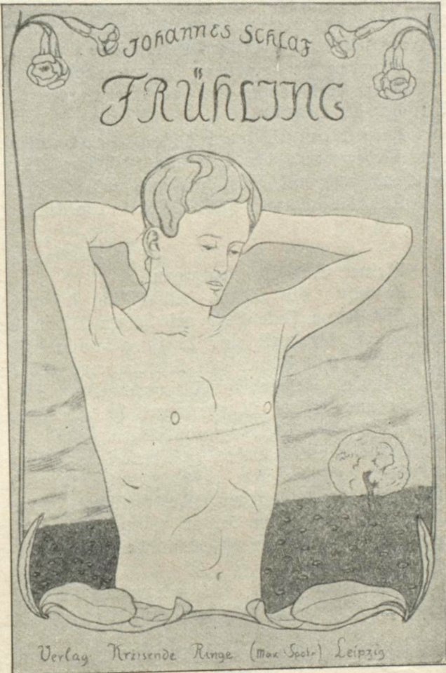 Johannes Schlaf Frühling Titel