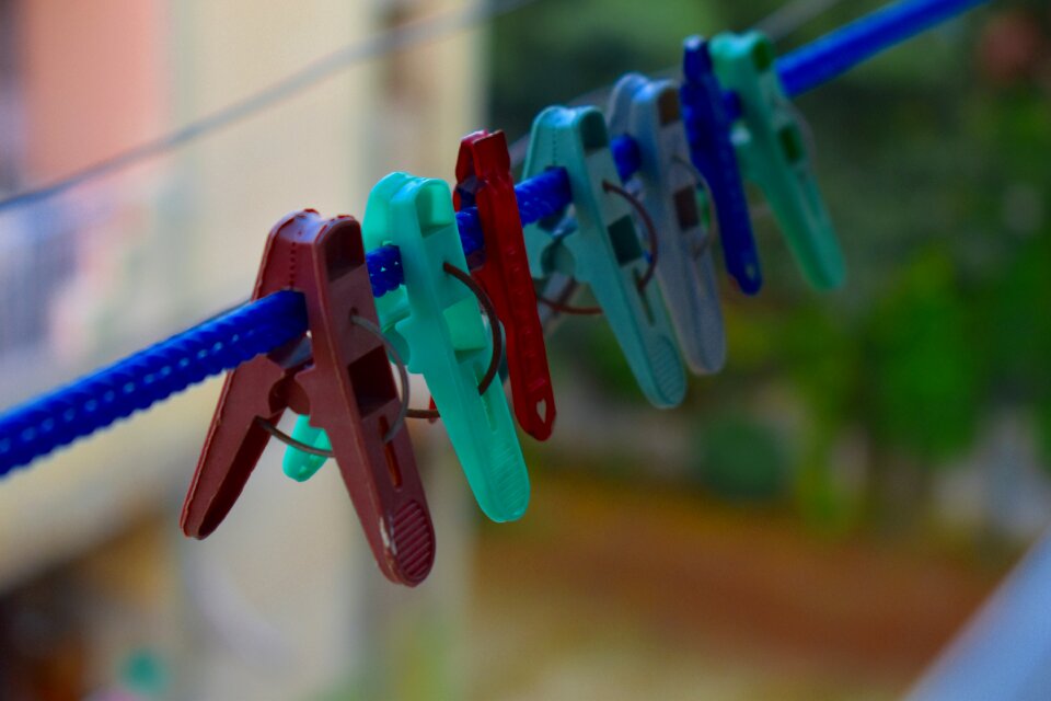 Clothespins tweezers array of clips
