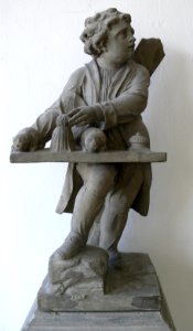 Johann Peter Wagner Knabe mit Meerschweinchen BNM