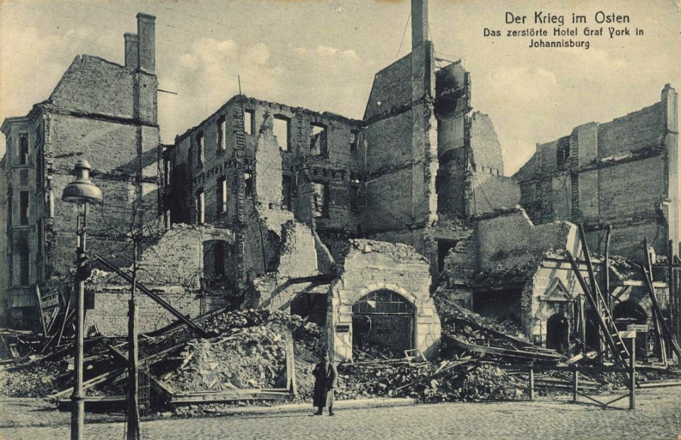 Johannisburg, Ostpreußen - Hotel Graf York in Johannisburg (Zeno Ansichtskarten)