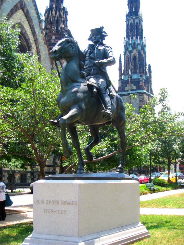 John Eager Howard statue, Mount Vernon Place, Baltimore, MD