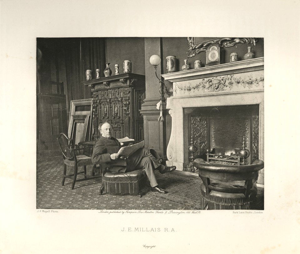 John Everett Millais by J. P. Mayall