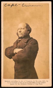John Ericcson, designer of the USS Monitor - Charles D. Fredricks & Co., Specialité, 587 Broadway, New York LCCN2016646196